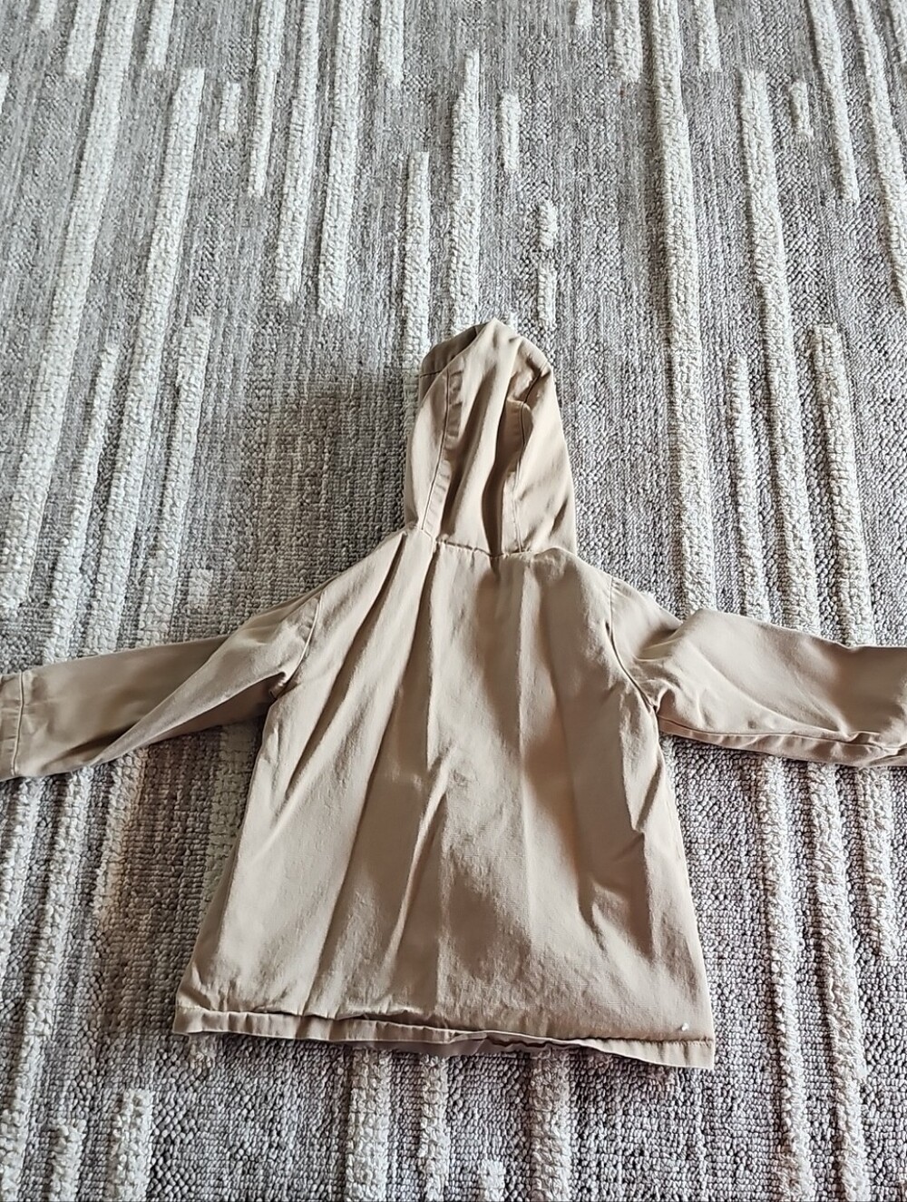 The Children's Place Beige Hooded Pea Coat for Kids